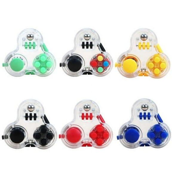 Zhaomeidaxi Fidget Pad Toys Controller Pad Mini Fidget Pad Toys Anti-Anxiety Fidget Toys Stress Relief Hand Toys for Teens and Adults for Relax