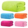 thumbnail image 1 of Zhaomeidaxi Fleece Bed Blankets Soft Lightweight Plush Fuzzy Cozy Luxury Blanket Microfiber, 1 of 5