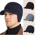 thumbnail image 1 of Zhaomeidaxi Knit  Hat, Winter Thermal Thick Polar Fleece Snow Skull Cap for Men and Women(, 1 of 7