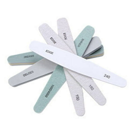Zhaomeidaxi Nail File 6Pcs/Box PP Professional Manicure Tools Sponge Fingernail Tools Suit for Home Salon