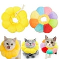 thumbnail image 1 of Zhaomeidaxi Pet Adjustable Recovery Collar - Recovery Protective Pet Cone Wound Healing Protective Soft Edge for Pets/Kitten/Cats/Small Dogs, 1 of 4