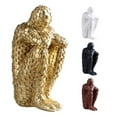 thumbnail image 1 of Zhaomeidaxi Resin Thinker Style Abstract Sculpture Statue Home décor Accents Collectible Figurines Home Office Bookshelf Desktop Decor, 1 of 6