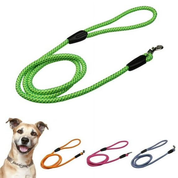 Zhaomeidaxi Rope Dog Leash - Comfortable Nylon Braided Dog Training Leash for Large and Medium Small Dogs Walking Leads