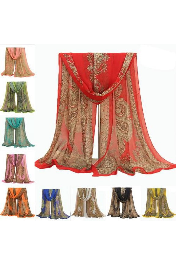 Scarfs for Women Lightweight Print Scarf Fashion Scarves Sunscreen Wraps Shawls