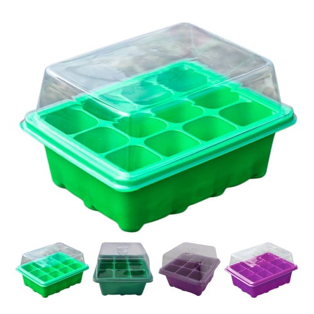 Zhaomeidaxi Seed Starter Tray, Seed Tray Plant Germination Kit Garden