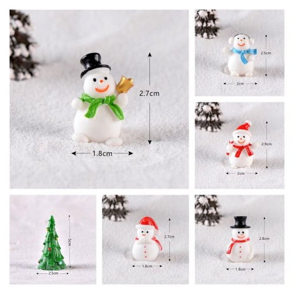 Zhaomeidaxi Statues Workmanship Decoration Christmas Theme  Resin Miniature Sculpture Exquisite