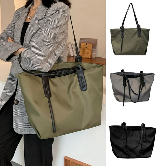 Zhaomeidaxi Tote for Women Leather Nylon Shoulder Bag Women's Oxford Large Capacity Work