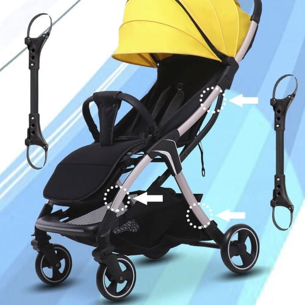 Twin top stroller connector