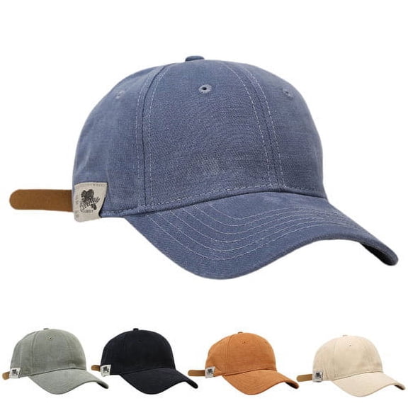Zhaomeidaxi Unisex Cotton Baseball Cap for Men and Women Adjustable Lightweight Style Curved Brim
