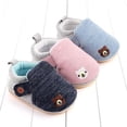 thumbnail image 1 of Zhaomeidaxi Unisex Newborn Baby Cotton Booties Non-Slip Sole for Toddler Boys Girls Infant Winter Warm Fleece Cozy Socks Shoes, 1 of 7