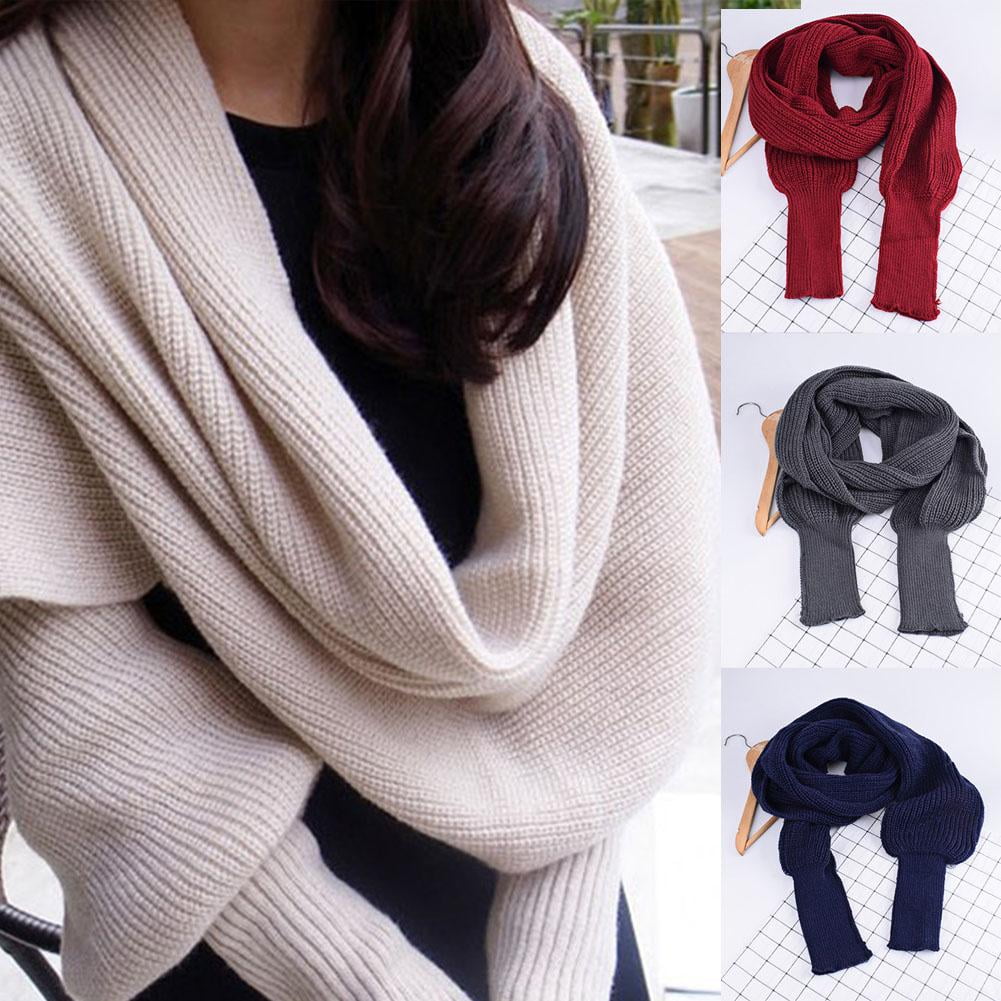 Zhaomeidaxi Women Poncho Open Front Blanket Shawl Capes Knitted Sweater
