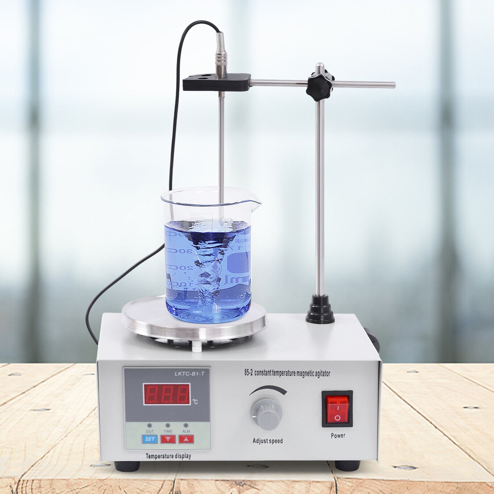 ZhdnBhnos 2000ML Digital Magnetic Stirrer Lab Hotplate Liquids Mixer ...