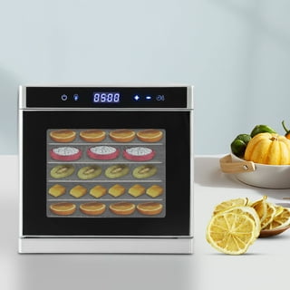 Food Dehydrator Includes Mesh Screen, Fruits Roll Sheet, Recipes, GDOR 5  Trays Dehydrator Machine with Temp Control & 72H Timer & LED Display, for