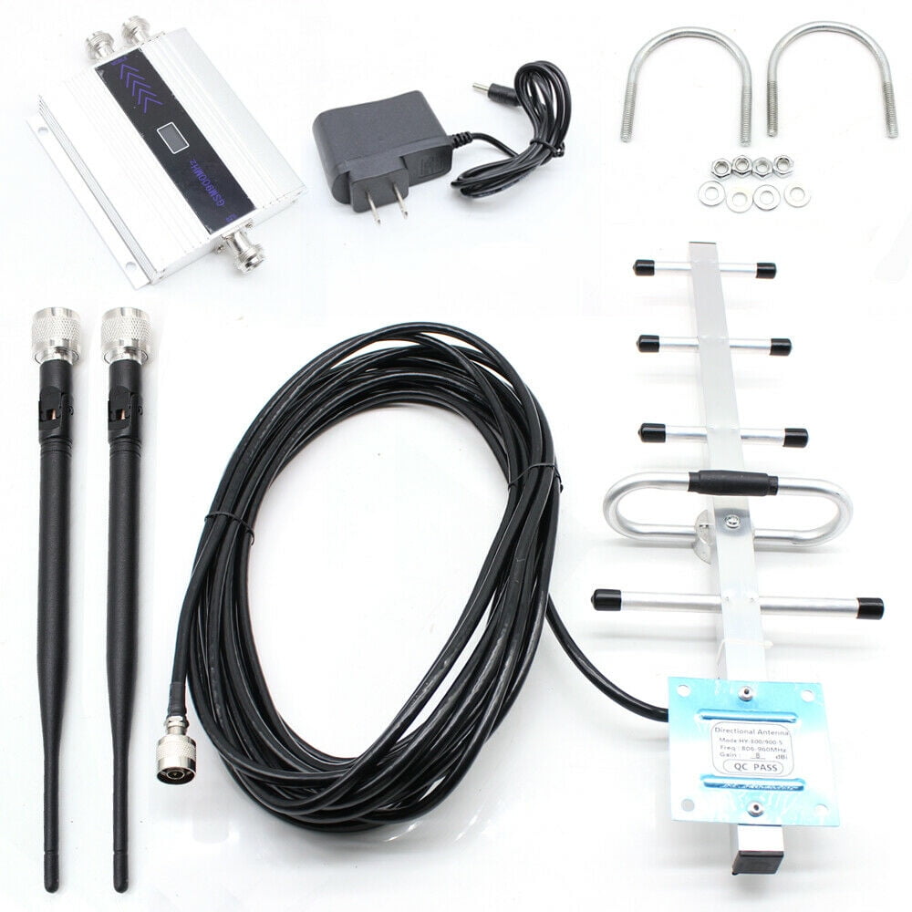 ZhdnBhnos GSM 900MHz Mobile Cell Phone Signal Booster Amplifier