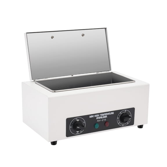 ZhdnBhnos NV-210 Electric Heat Sterilizer Dental Medical Autoclave Vet Tattoo Dry Heat Sterilizer High Temperature Cleaning Cabinet 300W