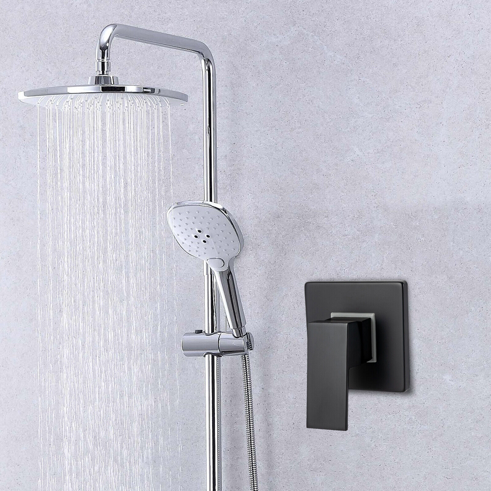 ZhdnBhnos SingleFunction Shower Handle Valve Trim Kit Square Shower