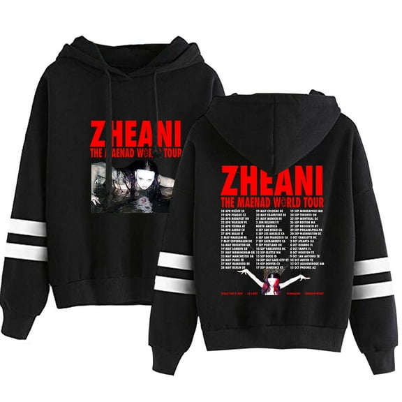 Zheani The Maenad World Tour Hoodie Merch Men/Women Hooded Sweet Streetwear Hooded Long Sleeve