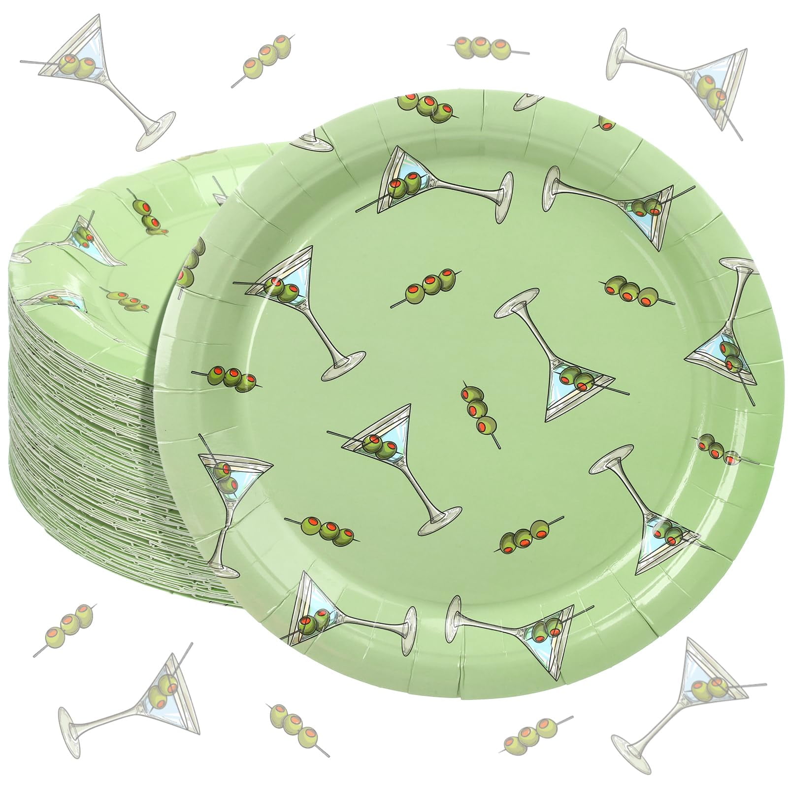 Zhehao 50 Pcs Martini Party Decoration FST1 a Tini Bit Older Birthday ...