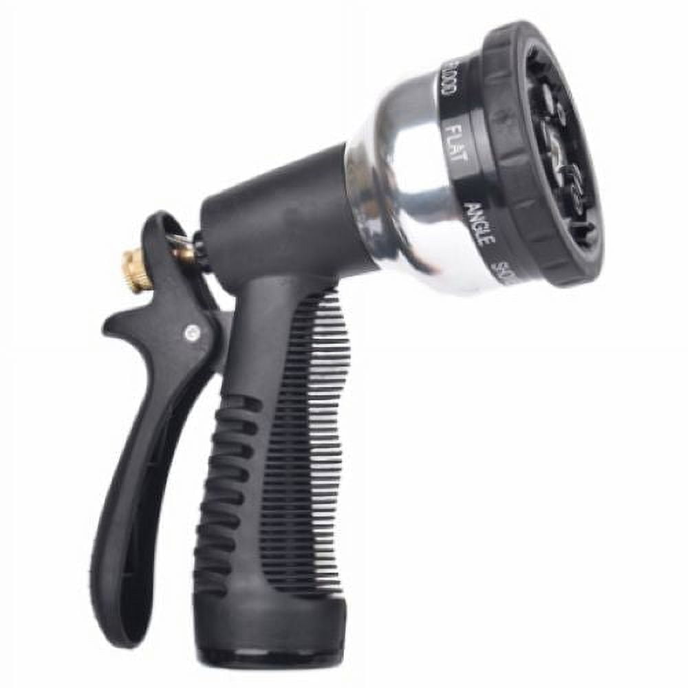 Zhejiang 20006 10 Spray Pattern Metal Garden Hose Nozzle - Quantity of 3