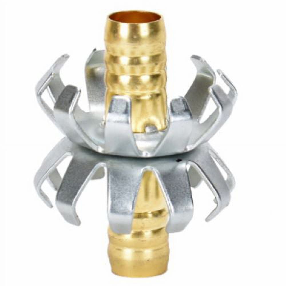 Zhejiang 30071 1/2" Brass Clincher Garden Hose Mender Repair Coupling