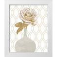 thumbnail image 1 of Zheng, James 12x14 White Modern Wood Framed Museum Art Print Titled - Gilded Rose 1, 1 of 4