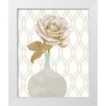 thumbnail image 1 of Zheng, James 20x24 White Modern Wood Framed Museum Art Print Titled - Gilded Rose 1, 1 of 4