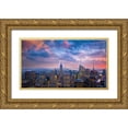 thumbnail image 1 of Zheng, Michael 24x15 Gold Ornate Wood Framed with Double Matting Museum Art Print Titled - Top Of The Rock, 1 of 4