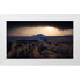 thumbnail image 1 of Zheng, Michael 32x20 White Modern Wood Framed Museum Art Print Titled - Dusk Of Badland, 1 of 4
