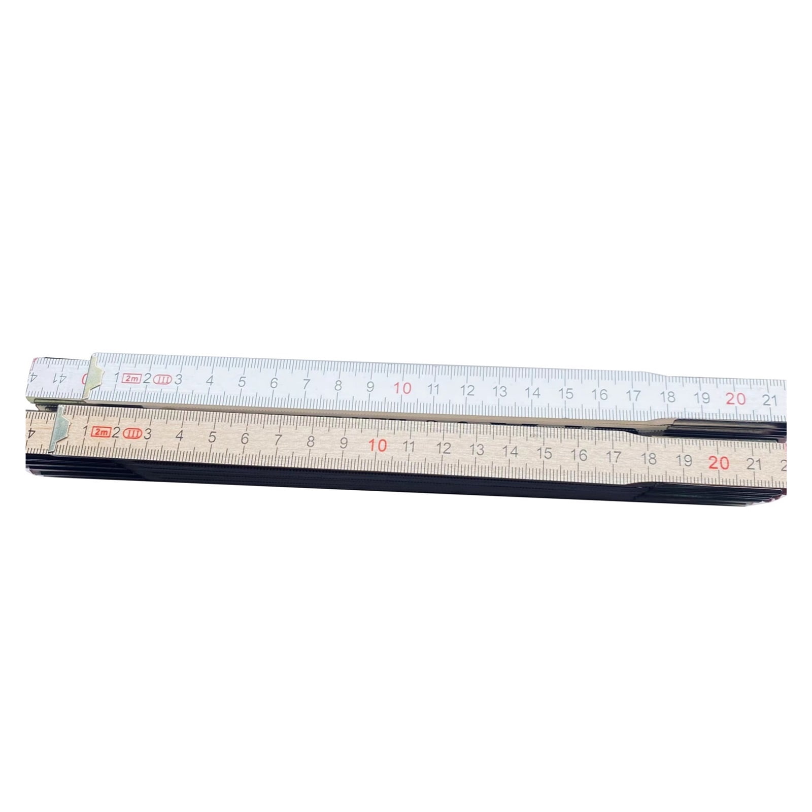 Zhengfang 2m 10-Fold Wooden Folding Ruler, Metric Centimeter Measuring ...
