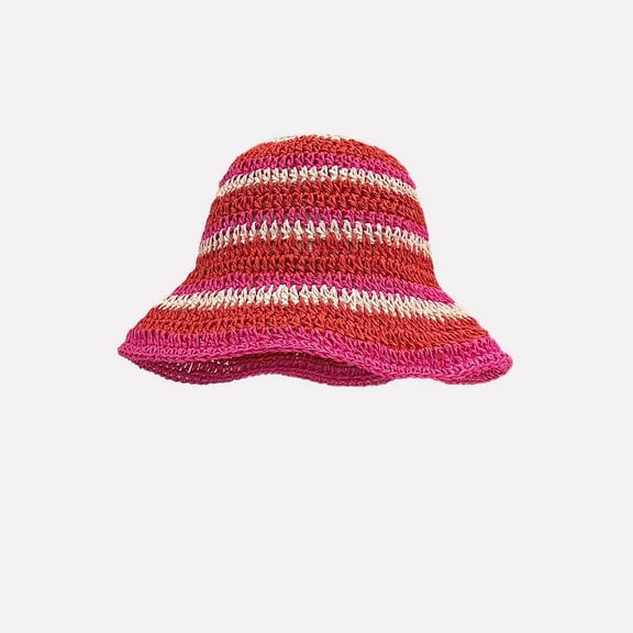 Zhengsping Foldable Straw Woven Sun Hat For Women, Summer Straw Hat For Beach Tourism, Vacation, Beach Sun Hat, Breathable Large Brimmed Hat