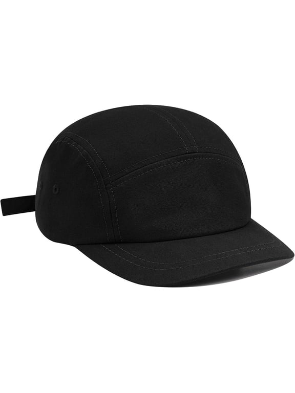 5 Panel Cap Short Brim Baseball Hat Unstructured Low Profile Dad Hat Cap Plain Hiphop Cotton Hat Unisex