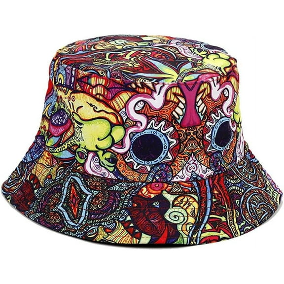 Zhengup Bucket Hats Unisex Summer Travel Beach Fisherman Cap for Men Women Teens