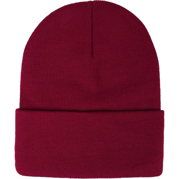 Zhengup Classic Knit Cuffed Beanie Hat Winter Warm Skull Cap Stocking Cap for Women Men