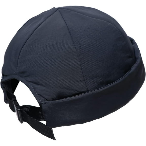 Zhengup Cotton Docker Cap Brimless Hat Men Women Skullcap Beanie Worker Sailor Cap Roll-up Edge Watch Hat Durable Warm Leon Hat