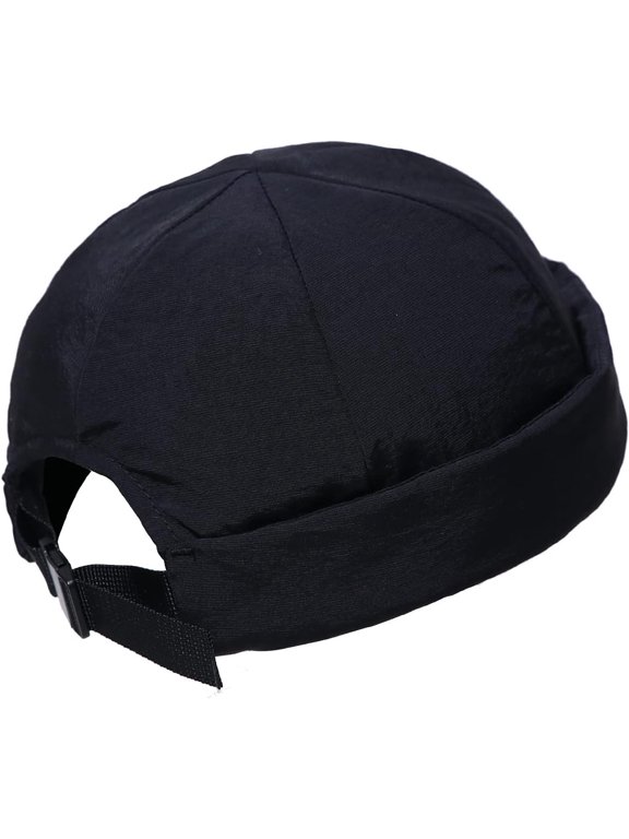 Cotton Docker Cap Brimless Hat Men Women Skullcap Beanie Worker Sailor Cap Roll-up Edge Watch Hat Durable Warm Leon Hat