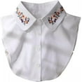 thumbnail image 1 of Zhengup Fake Collar Detachable Blouse Dickey Collar Half Shirts Faux False Collar for Women & Girls Favors, 1 of 6