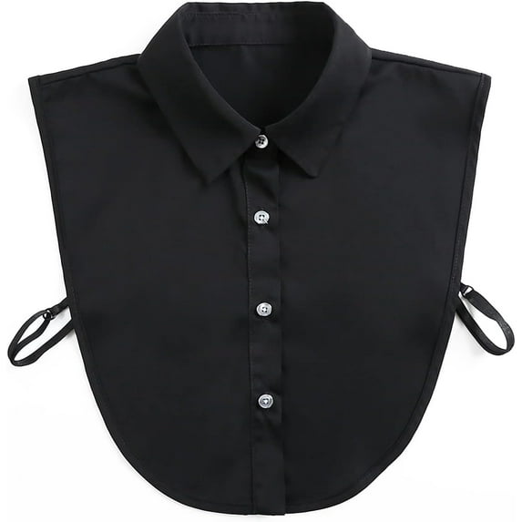 Zhengup Fake Collar Detachable Dickey Collar Blouse Half Shirts Collar Lapel Shirt Collar Faux Collar False Collar for Women
