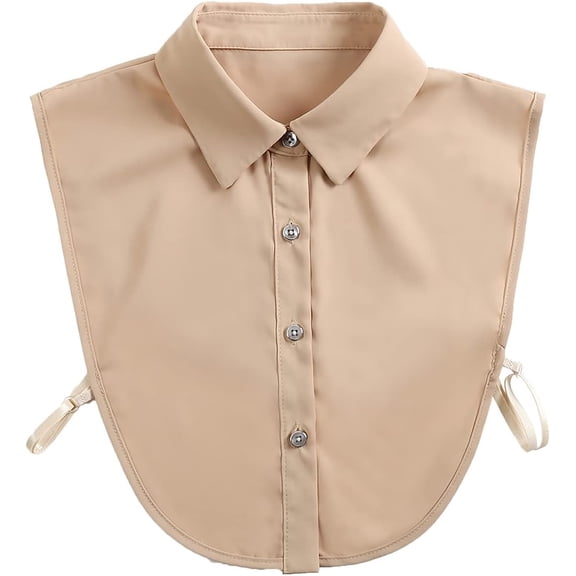 Zhengup Fake Collar Detachable Dickey Collar Blouse Half Shirts Collar Lapel Shirt Collar Faux Collar False Collar for Women