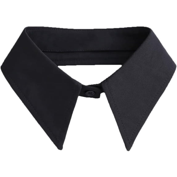 Zhengup Fake Collar Detachable Dickey Collar Blouse Half Shirts Peter Pan Lapel Shirt Collar Faux False Collar for Women Girls