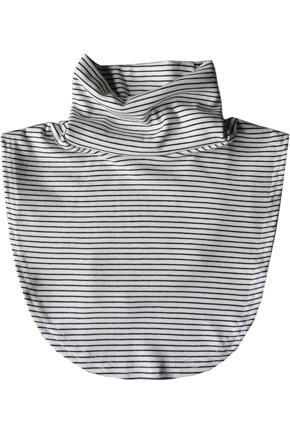 Fake Turtleneck Dickey Detachable Collars Half Top Wear Outer or in Sweater Hoodie High Neck Mock Collar for Women