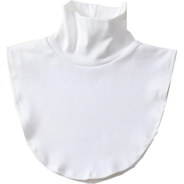 Zhengup Fake Turtleneck Dickey Detachable Collars Half Top Wear Outer or in Sweater Hoodie High Neck Mock Collar for Women