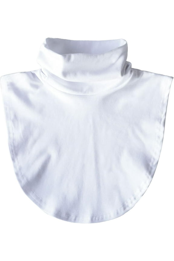 Fake Turtleneck Dickey Detachable Collars Half Top Wear Outer or in Sweater Hoodie High Neck Mock Collar for Women