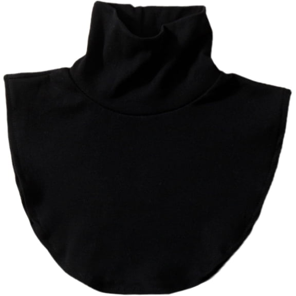 Zhengup Fake Turtleneck Dickey Detachable Collars Half Top Wear Outer or in Sweater Hoodie High Neck Mock Collar for Women