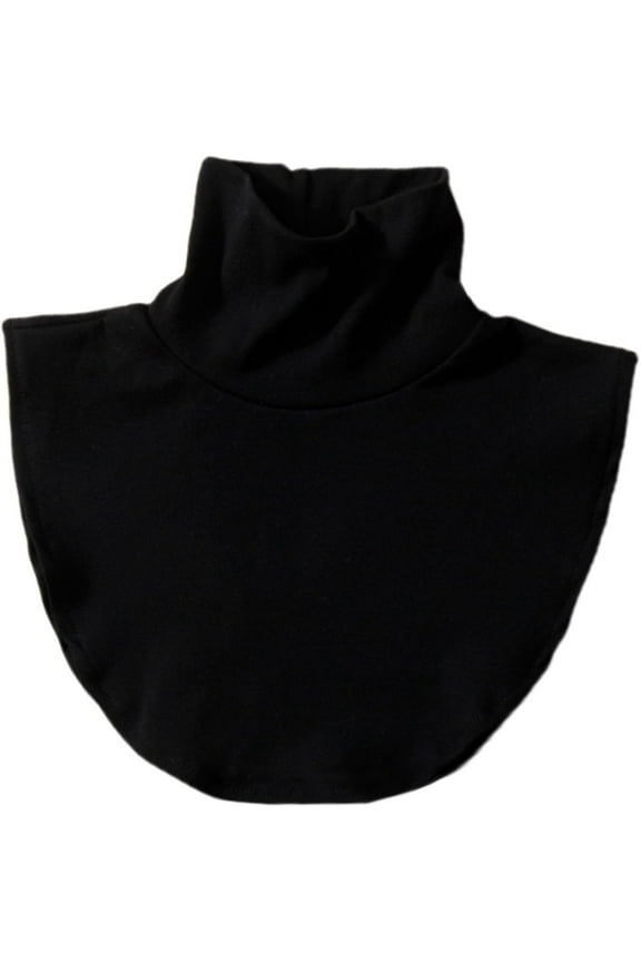 Fake Turtleneck Dickey Detachable Collars Half Top Wear Outer or in Sweater Hoodie High Neck Mock Collar for Women