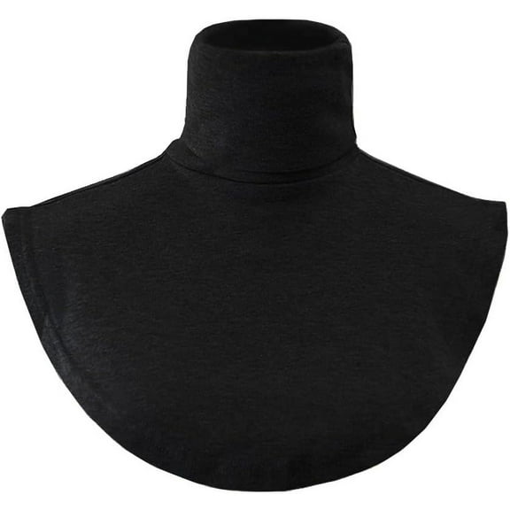 Zhengup Fashion Turtleneck False Collar Winter Unisex Cotton Simple Dickey Collar