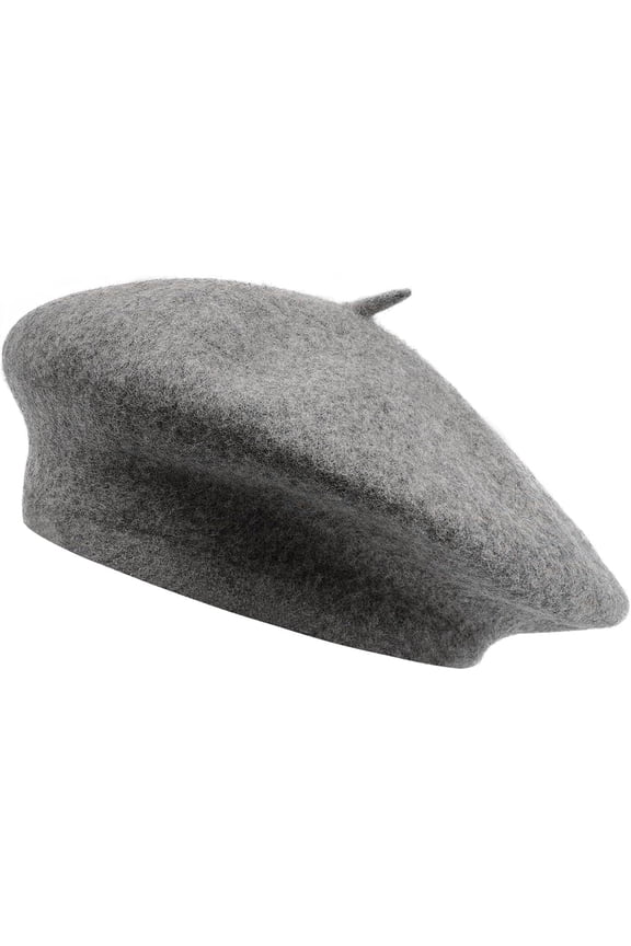 French Wool Beret Hat for Women Men Fall Winter Hats Solid Color Beret Cap Warm Artist Painter Hat