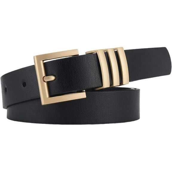 Zhengup Gothic belt for men and women, fashionable retro PU leather belt, women's jeans,Y2K casual belt