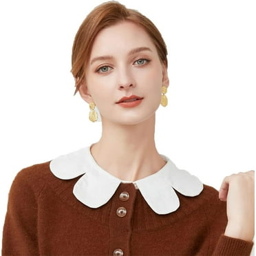 Zhengup Half Shirt Blouse Collar Fake Collar Detachable Dickey Collar False Collar for Women Girls