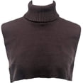 thumbnail image 1 of Zhengup Knitted Mock Turtleneck Fake Collar Winter Unisex Half Blouse Pullover Dickey False Collar Faux Collar, 1 of 5