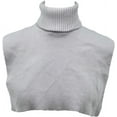 thumbnail image 1 of Zhengup Knitted Mock Turtleneck Fake Collar Winter Unisex Half Blouse Pullover Dickey False Collar Faux Collar, 1 of 5